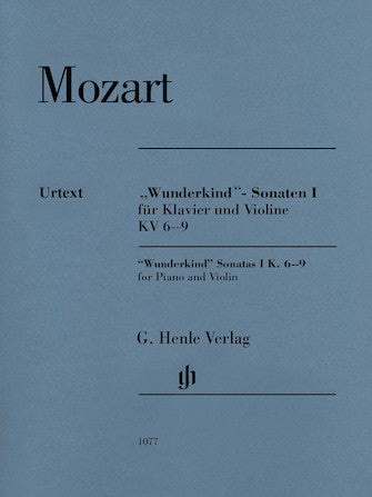 Wunderkind Sonatas - Volume 1, K6-9