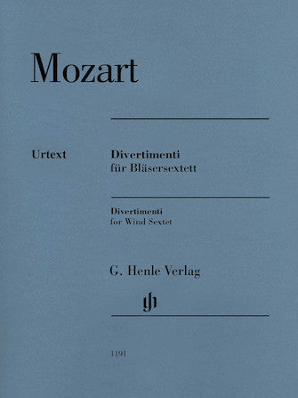 Divertimenti for 2 Oboes, 2 Horns and 2 Bassoons