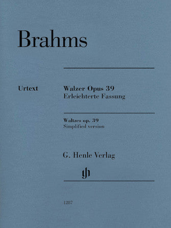 Waltzes Op. 39