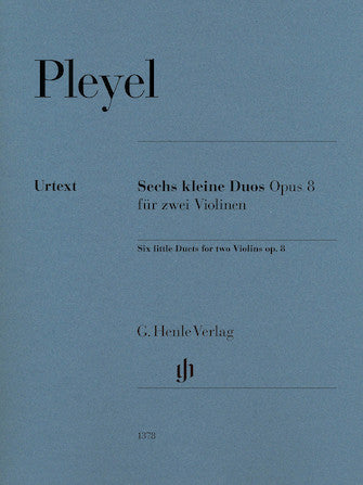 Six Little Duets Op. 8 Two Violins