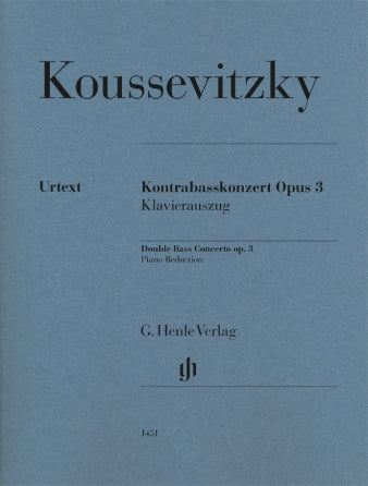 Double Bass Concerto Op. 3 Parts Score See 51487451