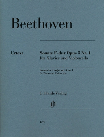 Cello Sonata in F Major, Op. 5, No. 1