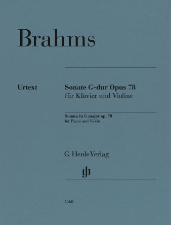 Violin Sonata No. 1 G Major, Op. 78 Violin Piano