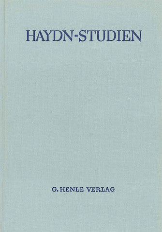 Haydn Studies Volume I Collection