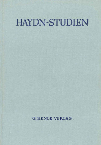 Haydn Studies Volume III Collection