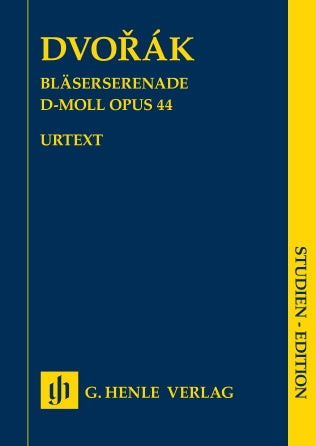 Wind Serenade in D Minor Op. 44 Study Score