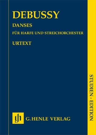 Danses for Harp and String Orchestra Study Score