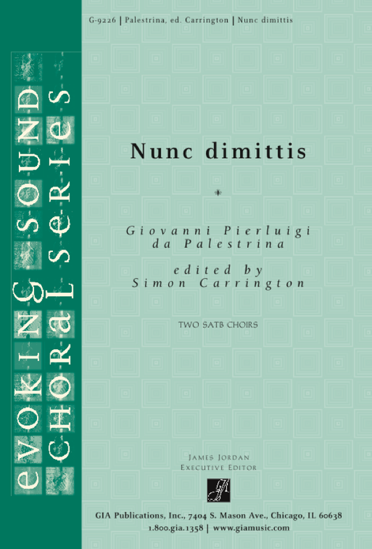 Nunc dimittis