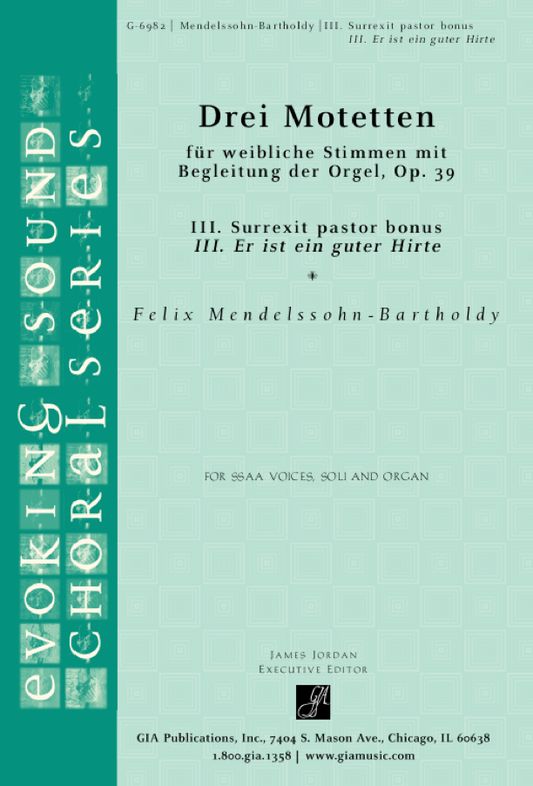 Surrexit pastor bonus / Er ist ein guter Hirte