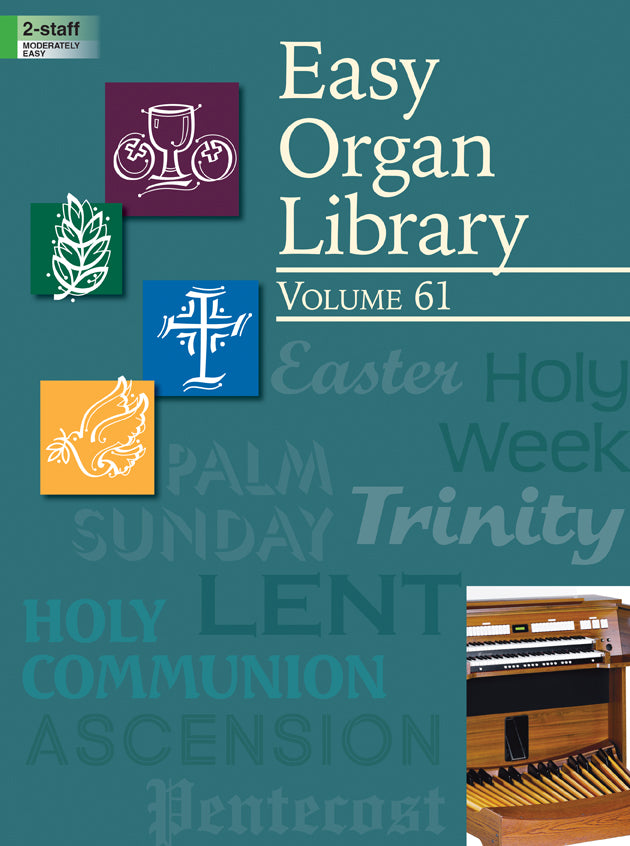 Easy Organ Library, Vol. 61 - Organ Collection (2-staff)