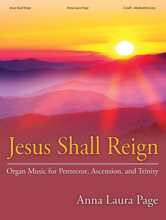 Jesus Shall Reign - Organ Collection (2-staff)