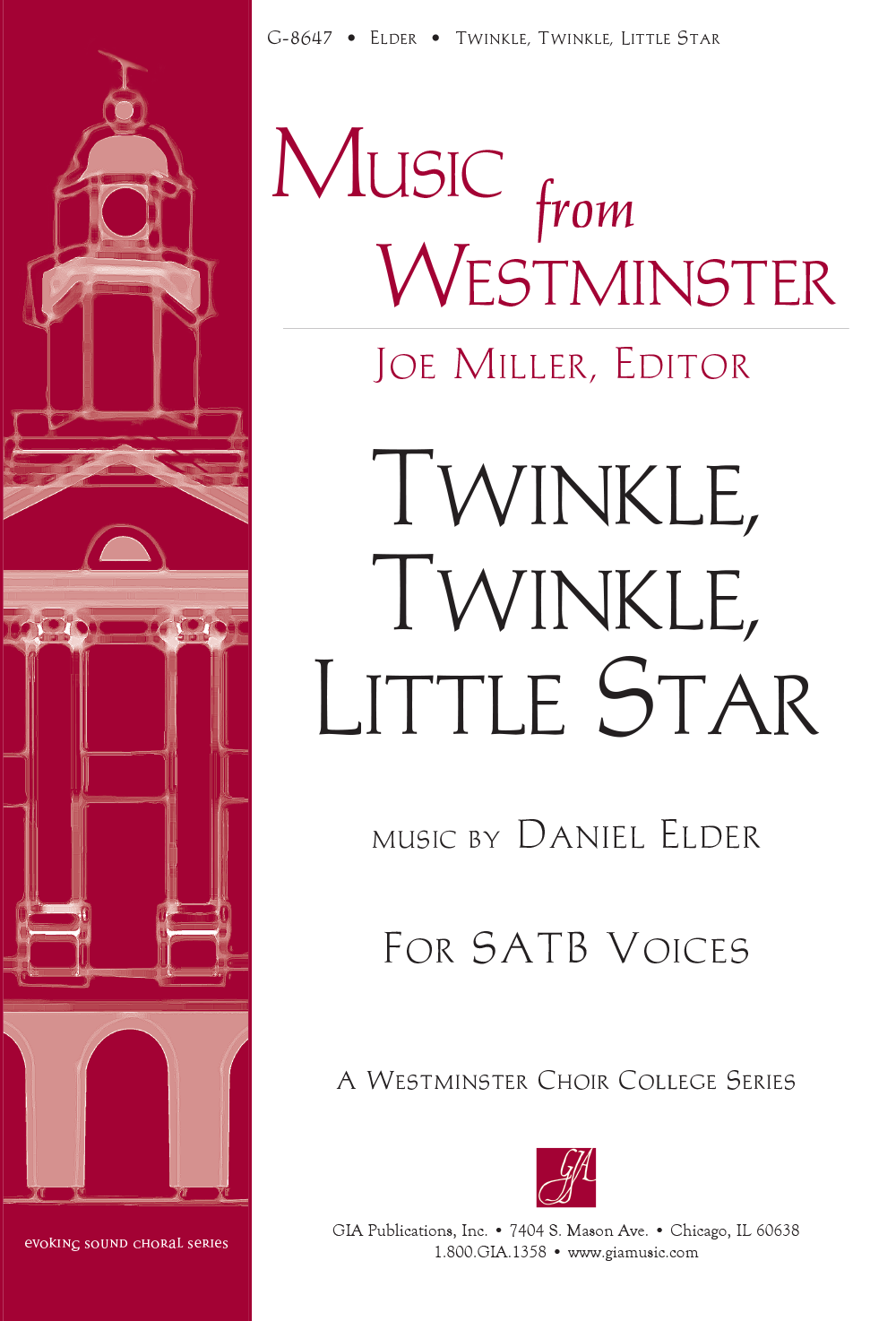 Twinkle, Twinkle, Little Star - SATB edition