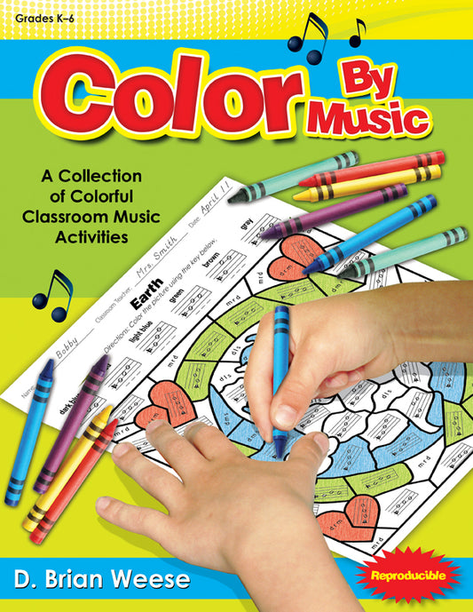 Color By Music - Classroom music book/resource