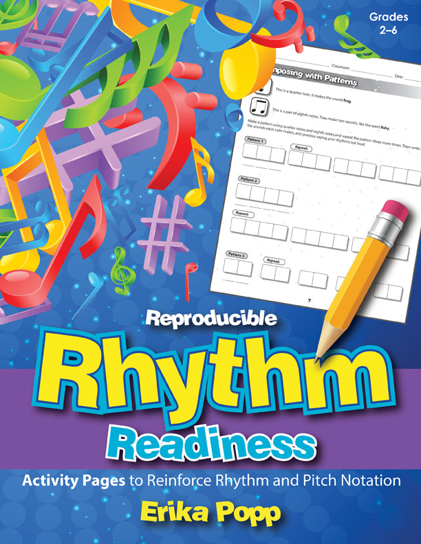 Reproducible Rhythm Readiness - Classroom music book/resource