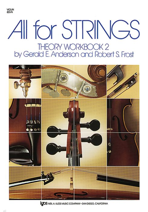 All For Strings Theory Workbook 2 - Cello