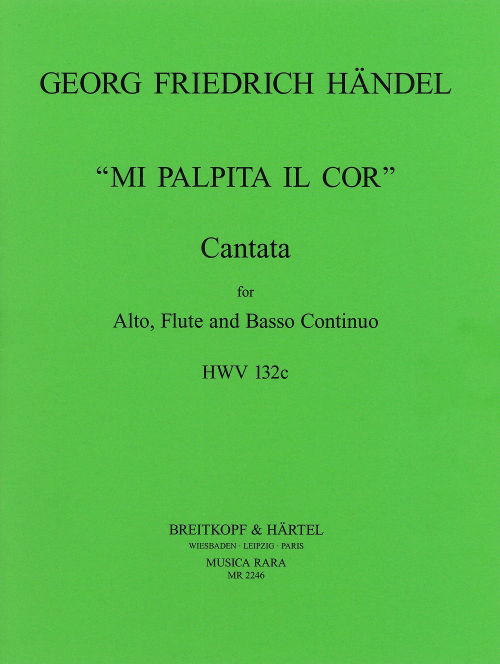 Cantata “Mi palpita il Cor”