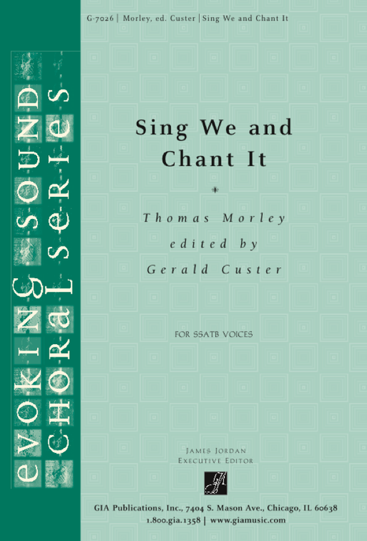 Sing We and Chant It