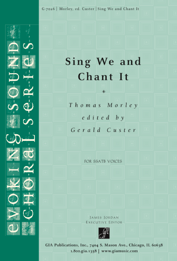 Sing We and Chant It