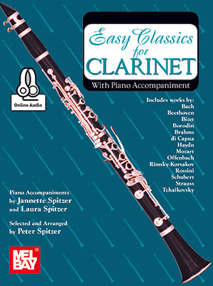 Easy Classics for Clarinet - With Piano Accompaniment