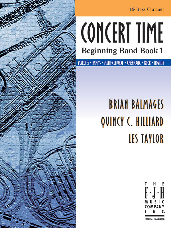 Concert Time Beginning Band Book 1 - Bass Clarinet