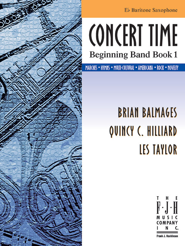 Concert Time Beginning Band Book 1 - Baritone Saxophone