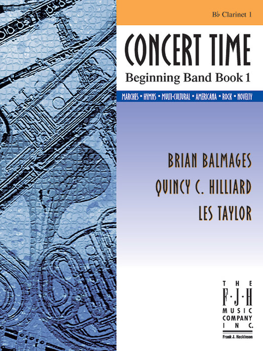 Concert Time Beginning Band Book 1 - Clarinet 1