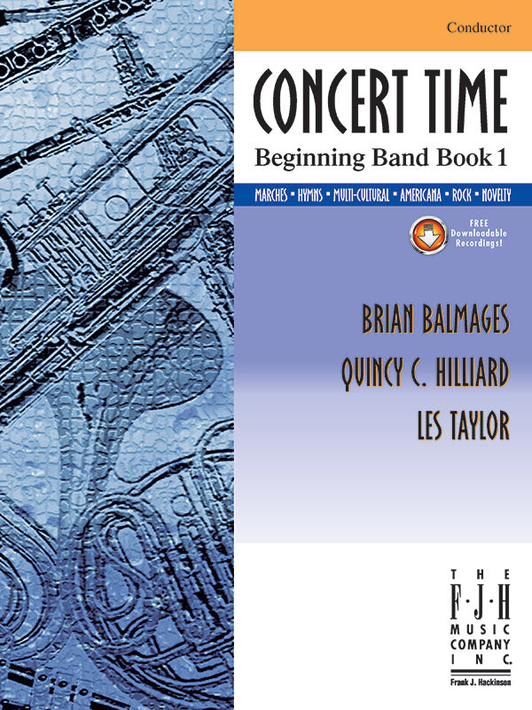 Concert Time Beginning Band Book 1 - Conductor