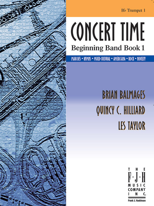 Concert Time Beginning Band Book 1 - Trumpet 1