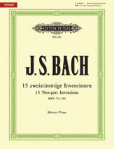 Two-part Inventions BWV 772-786 for Piano