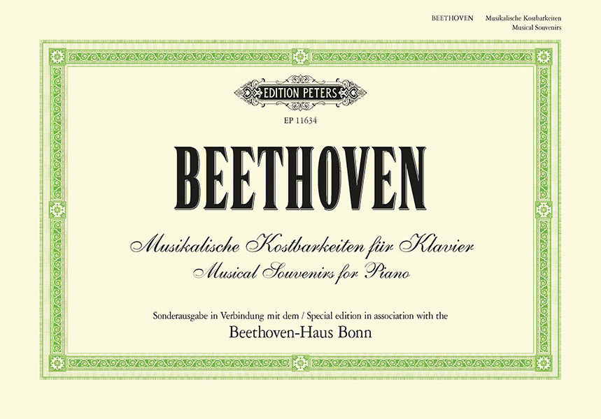 Beethoven: Musical Souvenirs for Piano