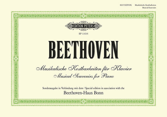 Beethoven: Musical Souvenirs for Piano