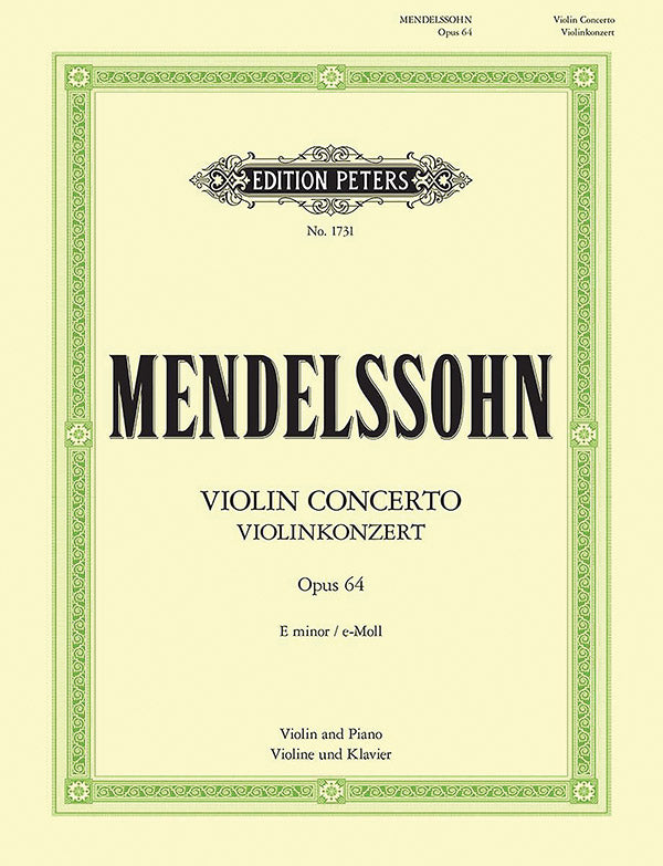 Violin Concerto in E minor Op. 64 (Edition for Violin and Piano)