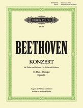 Violin Concerto in D Op. 61 (Edition for Violin and Piano)