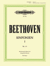 Symphonies Vol. 1, Nos. 1-5 arranged for piano