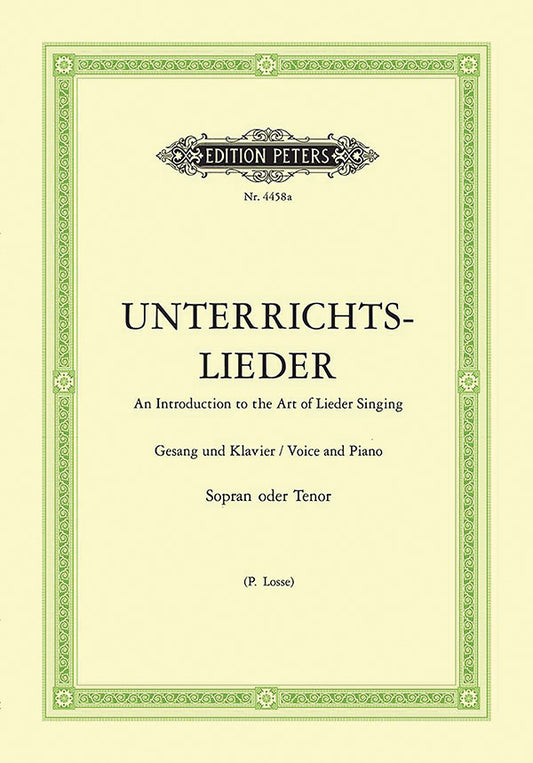 Album of 60 Lieder from Bach to Reger