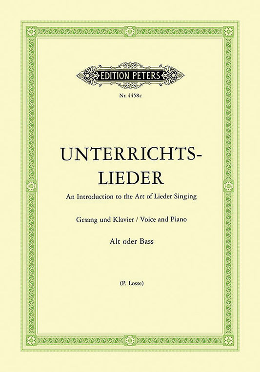 Album of 60 Lieder from Bach to Reger