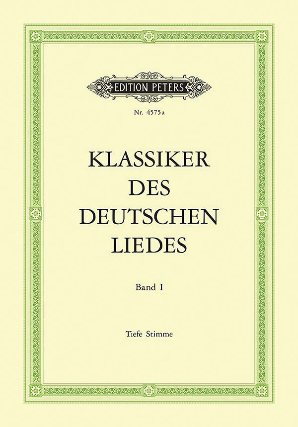 Classics of the German Lied