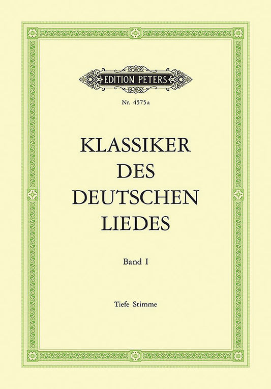 Classics of the German Lied