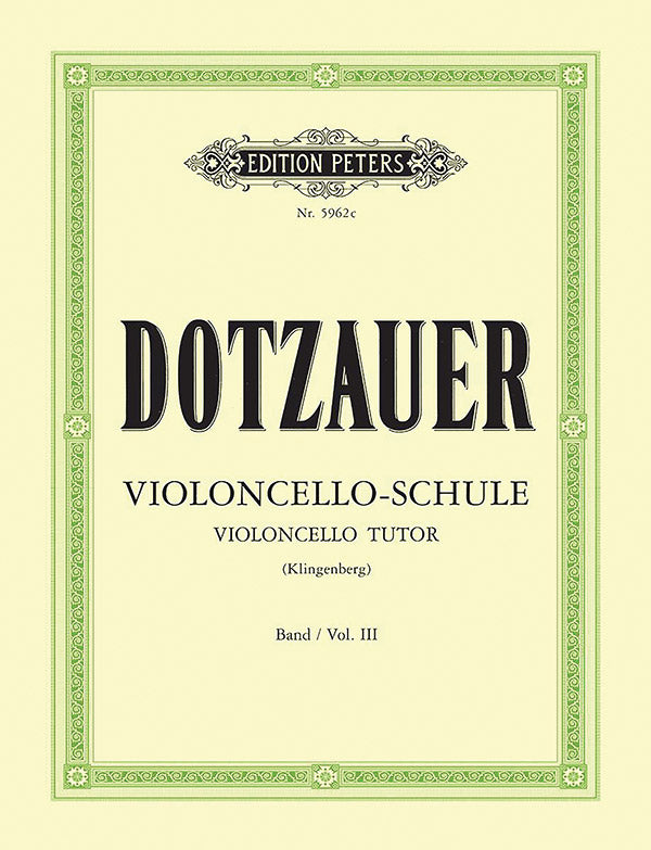 Violoncello Tutor, Vol. 3