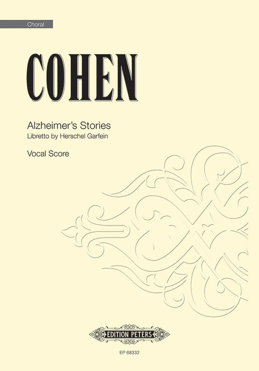 Alzheimer's Stories (Vocal Score)