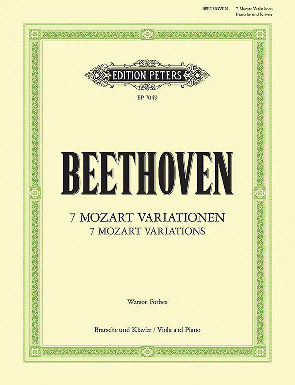 7 Variations on Bei Männern, welche Liebe fühlen (Transcr. for Viola & Piano)