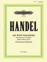 Air with Variations from 'The Harmonious Blacksmith'