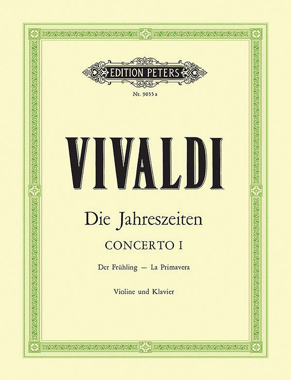 Violin Concerto in E Op. 8 No. 1 Spring (Edition for Violin and Piano)