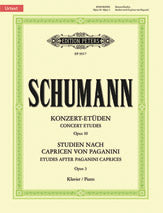 Concert Etudes op. 10 & Etudes after Paganini Caprices op. 3