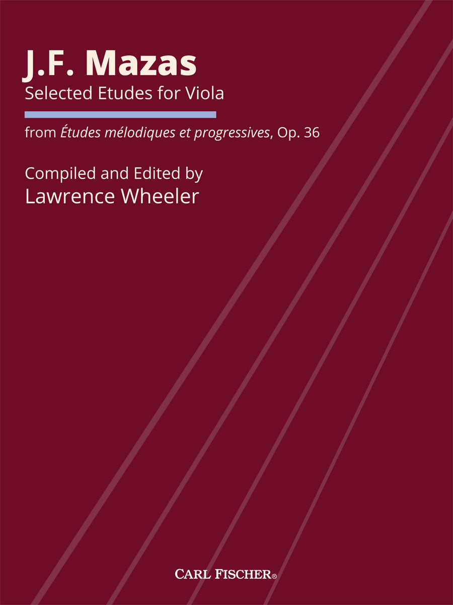 Selected Etudes for Viola