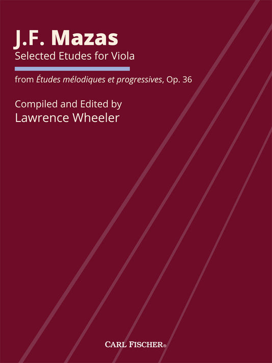 Selected Etudes for Viola