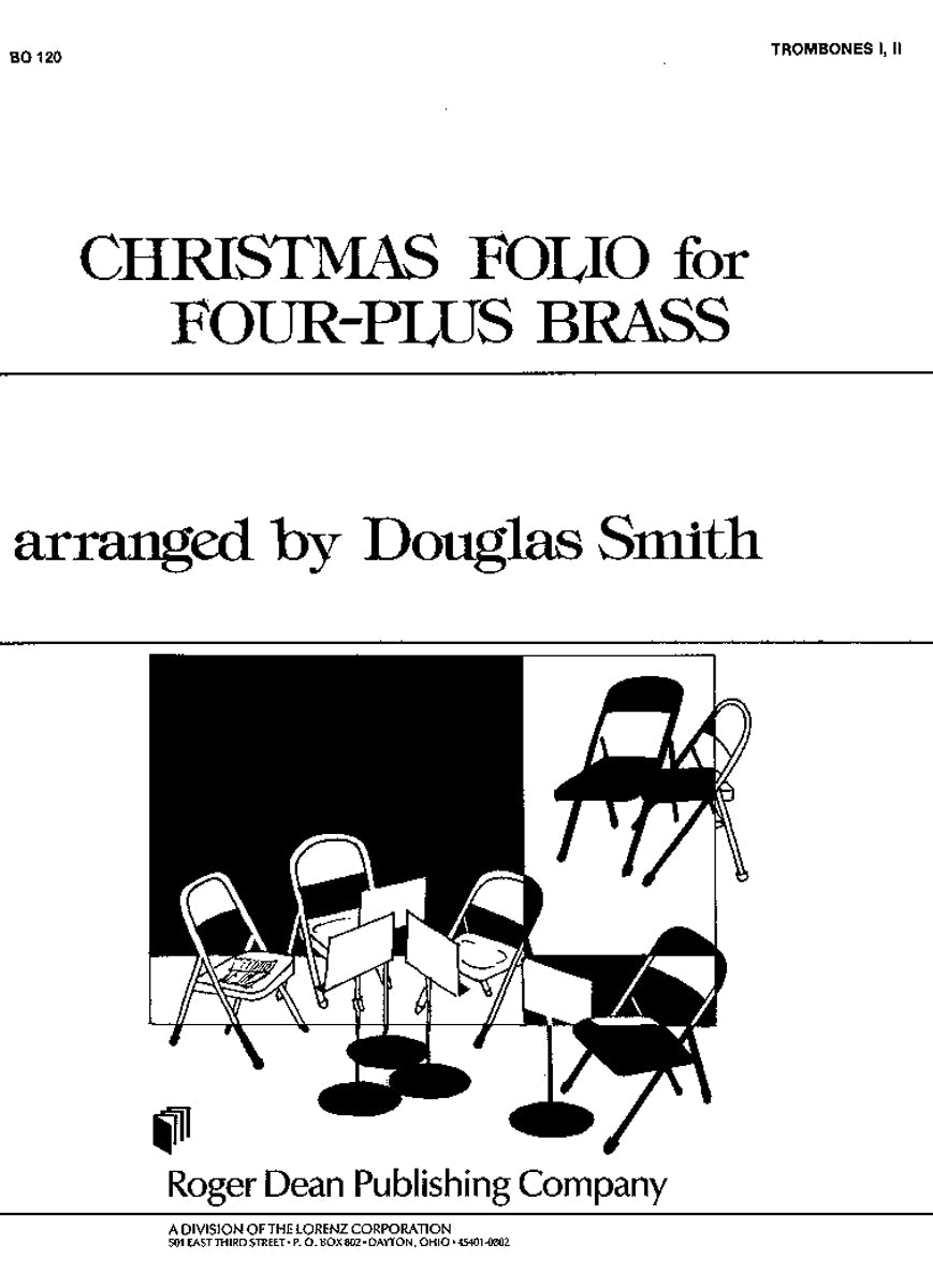 Christmas Folio for Four-Plus Brass - Parts 3 & 4: Trombone