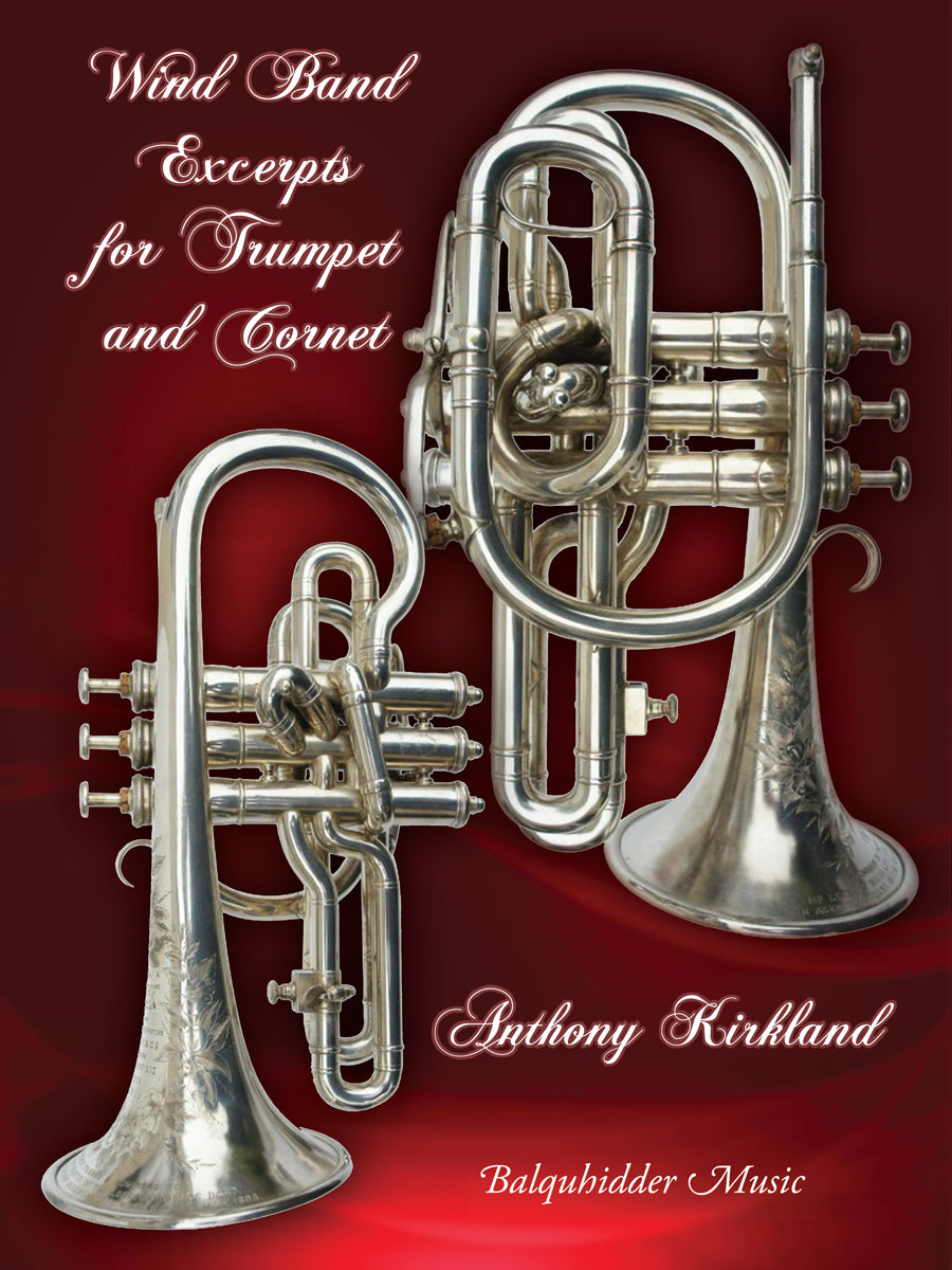 Wind Band Excerpts for Trumpet and Cornet