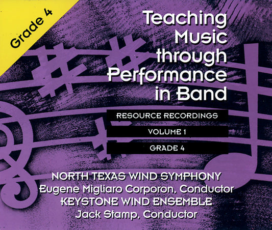 Teaching Music through Performance in Band - Volume 1, Grade 4