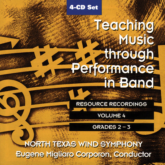 Teaching Music through Performance in Band - Volume 4, Grades 2 & 3